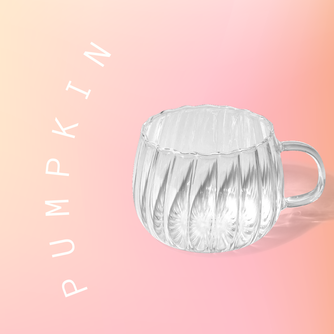 Glass Mug PUMPKIN